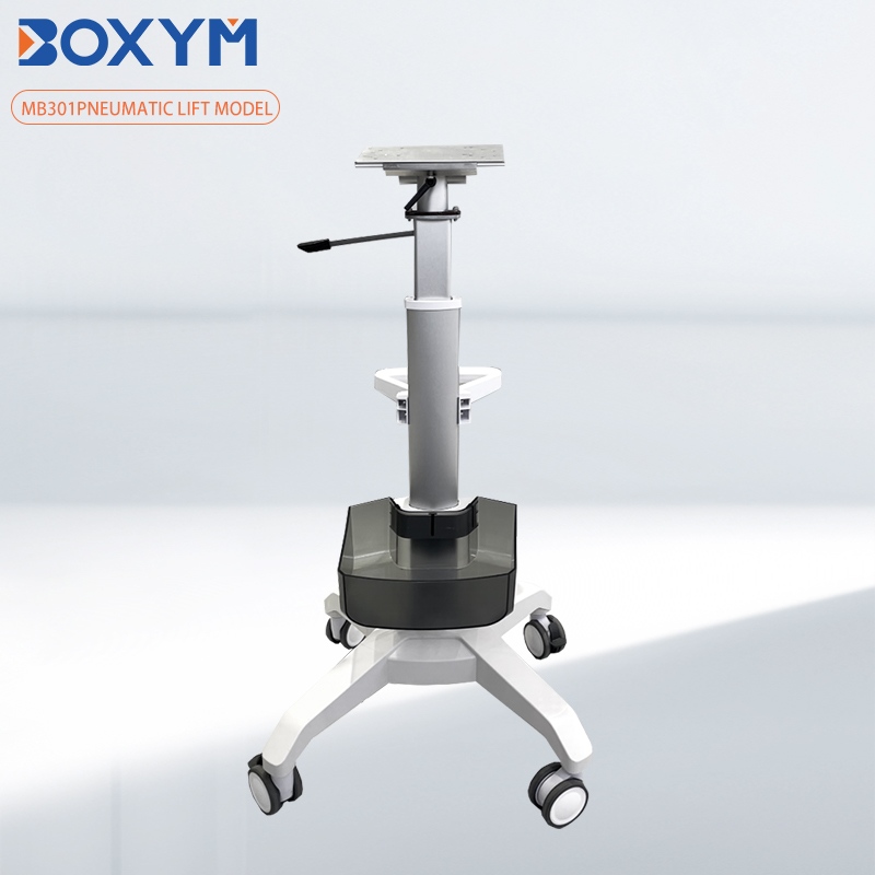 MB301 Pneumatic Lift Monitor Cart